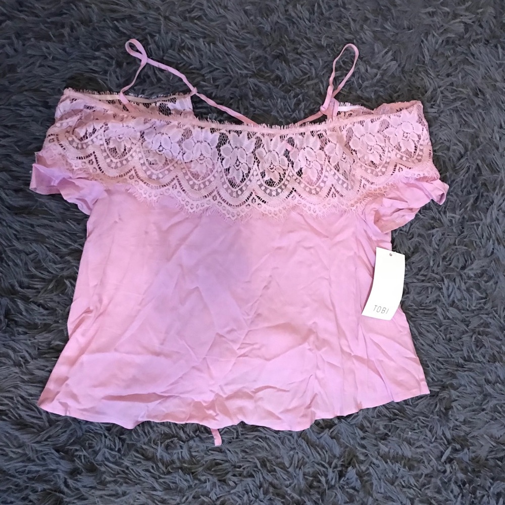 Off-Shoulder Crop Top